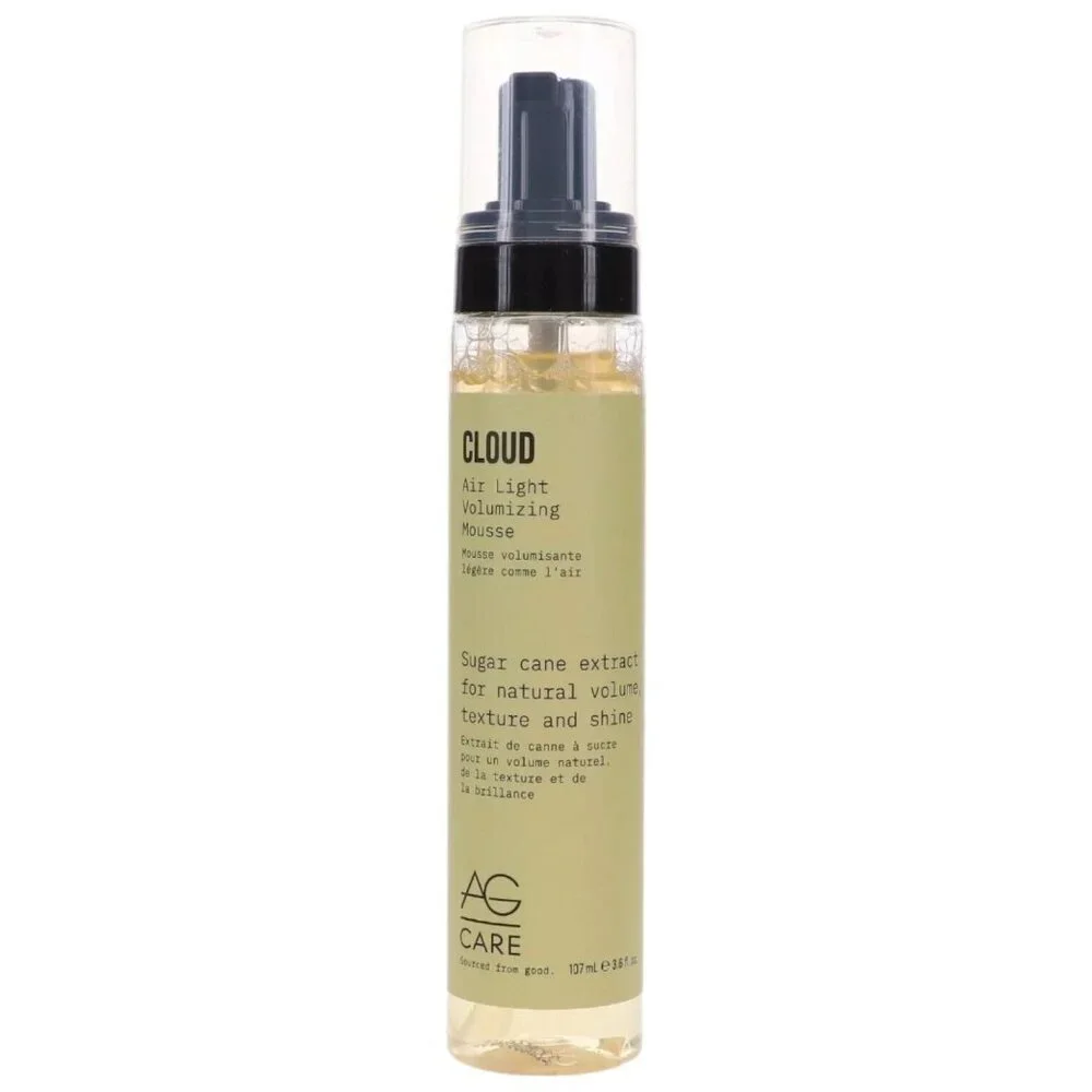 AG Care Cloud Air Light Volumizing‎ Mousse Sugar Cane Extract 3.6 oz